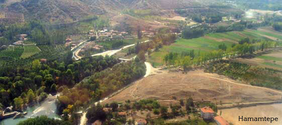 Κόμανα. Ο λόφος Hamamtepe