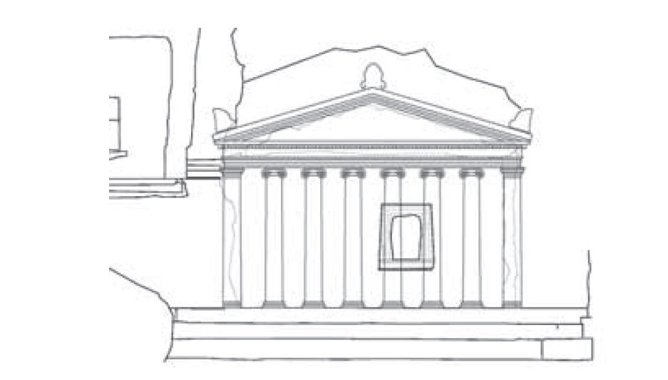 Σχέδιο αποκατάστασης τάφου Α.