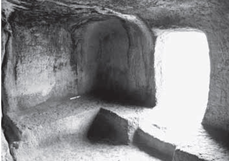 εσωτερικό τάφου Α.